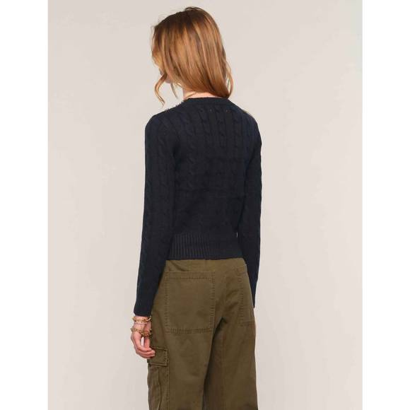 NEW HEARTLOOM june sweater in black - Picture 2 of 2